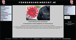 Desktop Screenshot of fuehrerscheinrecht.at